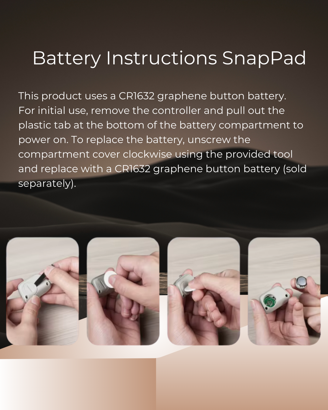 SAMURO SnapPad ProGrip – Magnetic Camera Handle with Remote Control