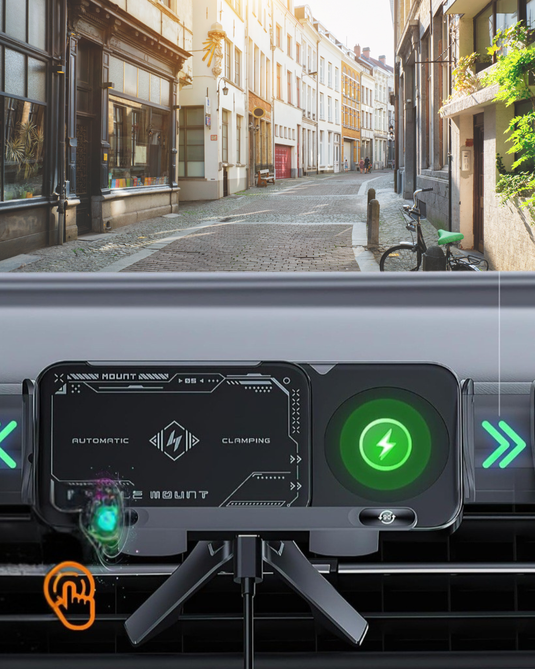 SAMURO™ Dual Coil Wireless Car Charger