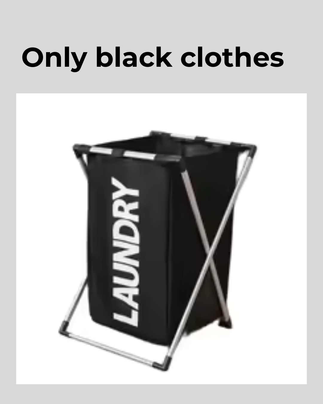 SAMURO LuxeFold Laundry Organizer