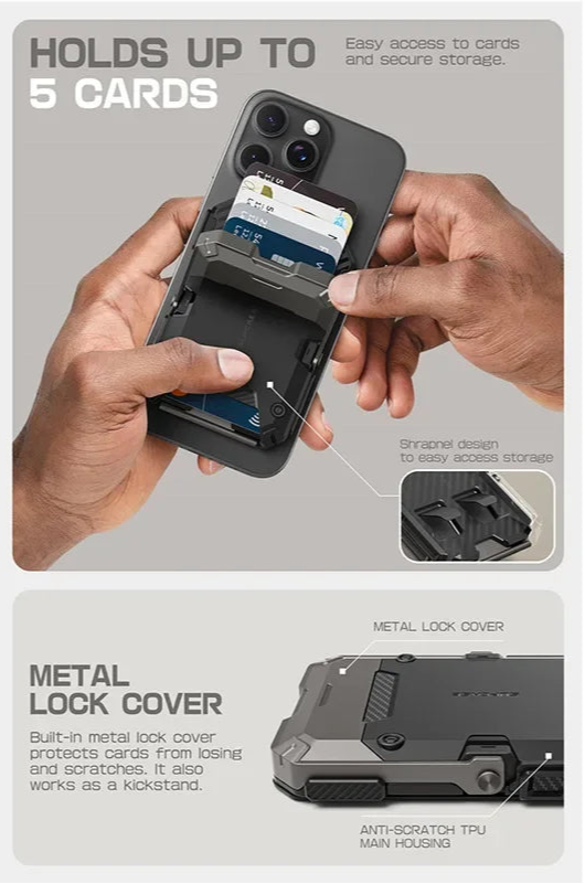 SAMURO| MagStand Pro – Magnetic Tripod & Card Holder