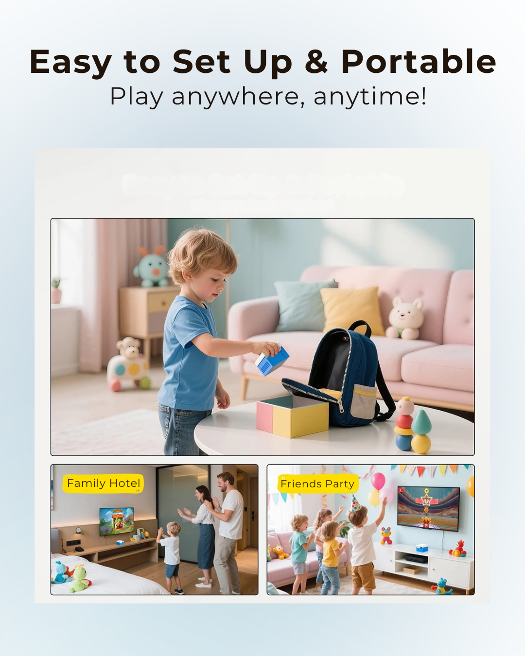 SAMURO| MotionX PlayHub – Active Gaming for Kids & Families