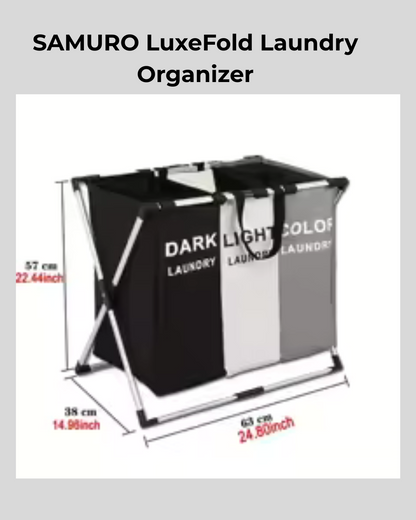 SAMURO LuxeFold Laundry Organizer
