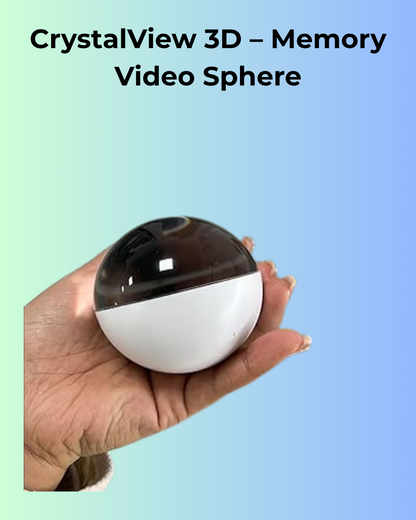 CrystalView 3D – Memory Video Sphere