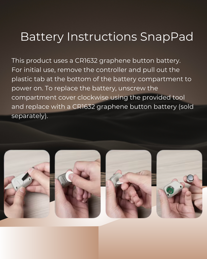 SAMURO SnapPad ProGrip – Magnetic Camera Handle with Remote Control