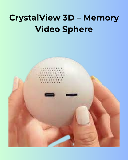 CrystalView 3D – Memory Video Sphere