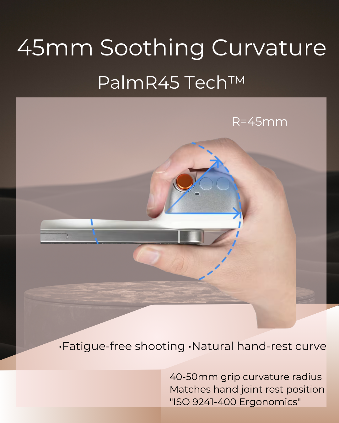 SAMURO SnapPad ProGrip – Magnetic Camera Handle with Remote Control