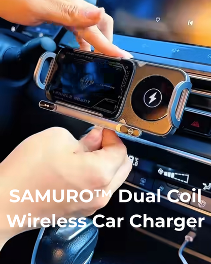 SAMURO™ Dual Coil Wireless Car Charger