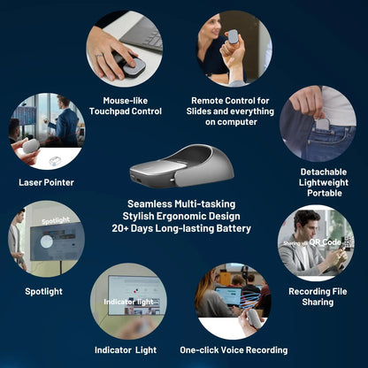 SAMURO| AirTouch Pro – Pocket AI Mouse