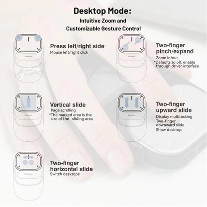 SAMURO| AirTouch Pro – Pocket AI Mouse